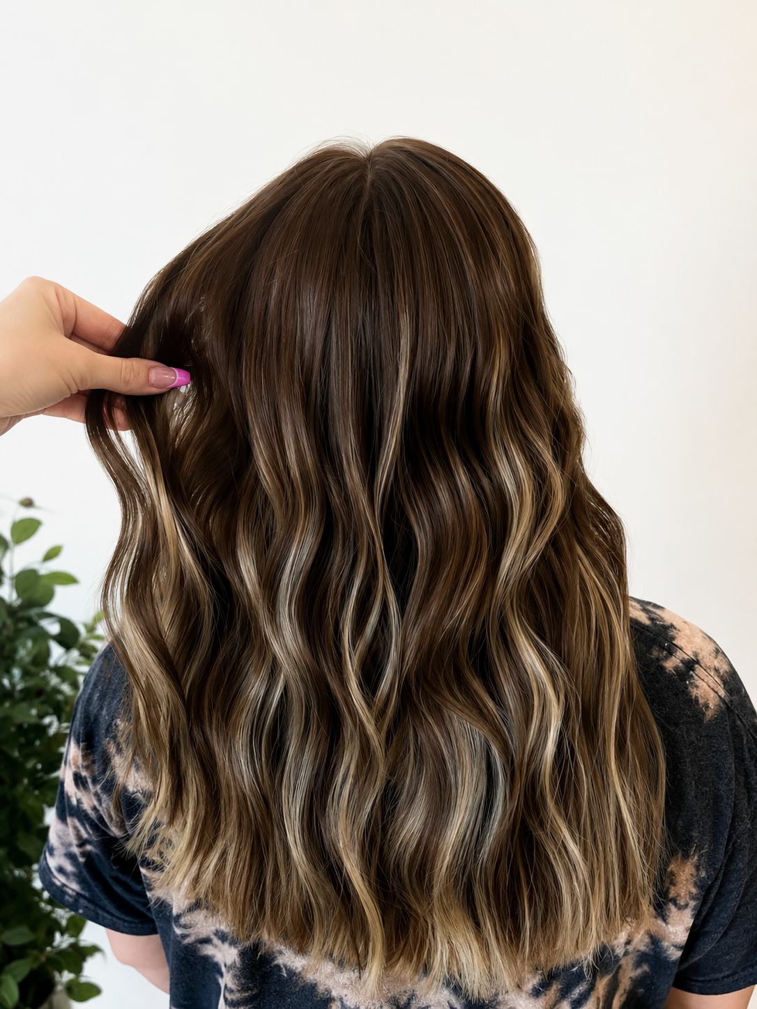Hair color and balayage service